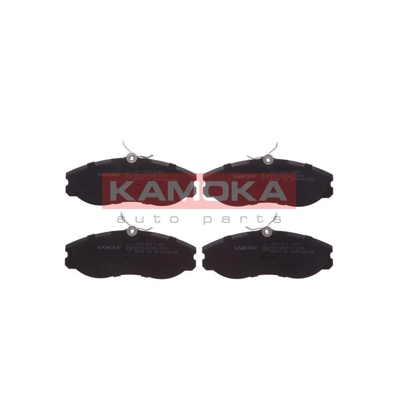 Jeu de 4 plaquettes de frein avant KAMOKA JQ1011818