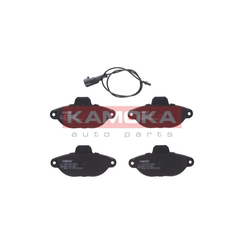 Jeu de 4 plaquettes de frein avant KAMOKA JQ1011850