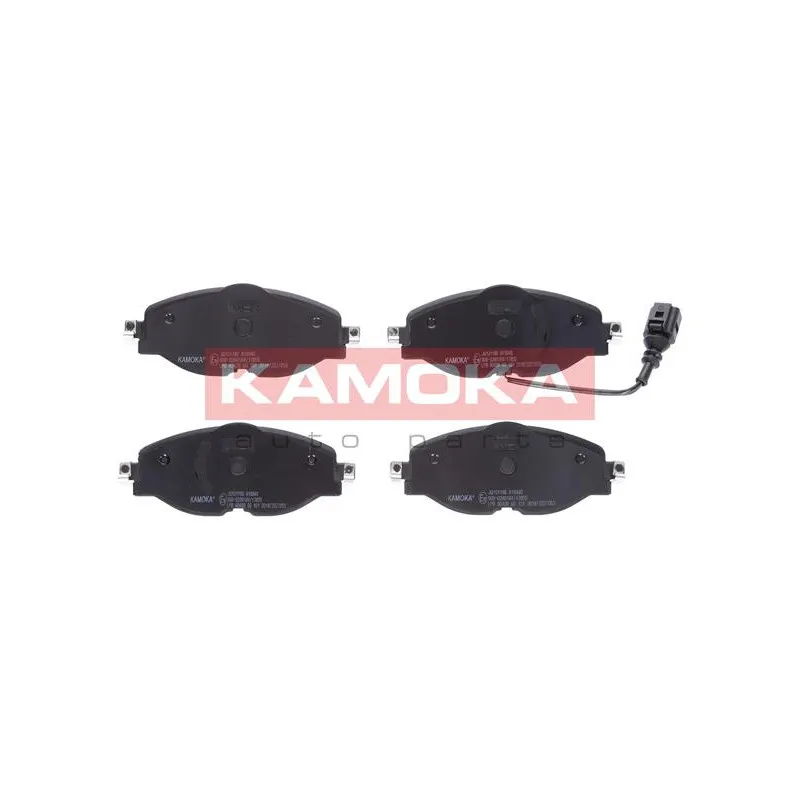 Jeu de 4 plaquettes de frein avant KAMOKA JQ101186
