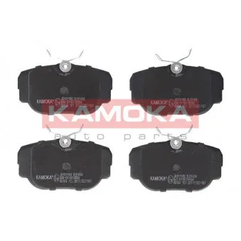 Jeu de 4 plaquettes de frein arrière KAMOKA JQ101189