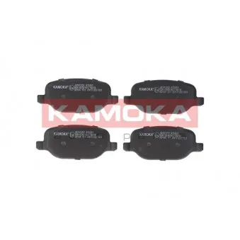 Jeu de 4 plaquettes de frein arrière KAMOKA JQ101203