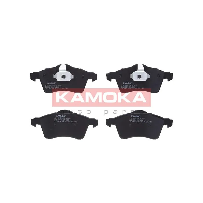 Jeu de 4 plaquettes de frein avant KAMOKA JQ1012091