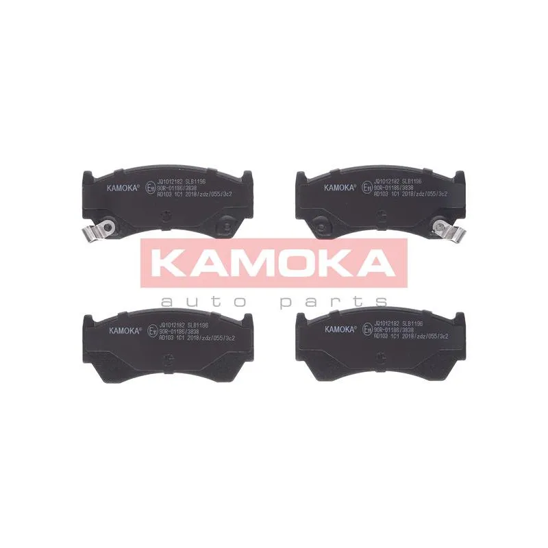 Jeu de 4 plaquettes de frein avant KAMOKA JQ1012182