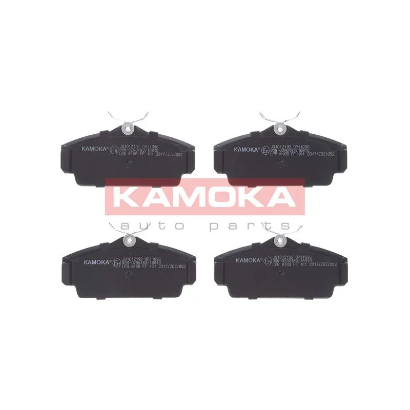 Jeu de 4 plaquettes de frein avant KAMOKA JQ1012192