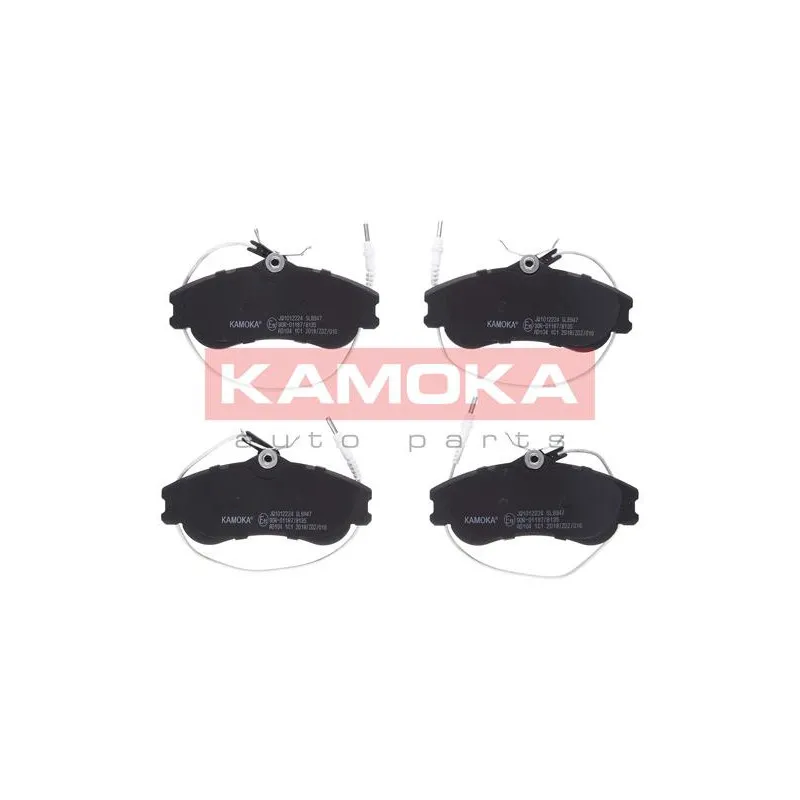 Jeu de 4 plaquettes de frein avant KAMOKA JQ1012224
