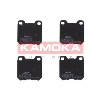 Jeu de 4 plaquettes de frein arrière KAMOKA JQ1012234