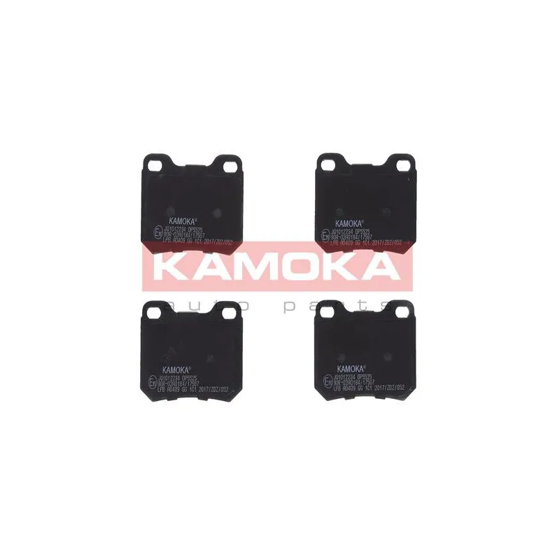 Jeu de 4 plaquettes de frein arrière KAMOKA JQ1012234