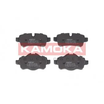 Jeu de 4 plaquettes de frein arrière KAMOKA JQ101227