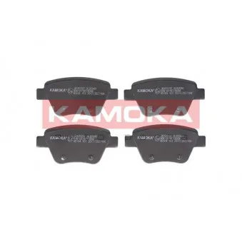 Jeu de 4 plaquettes de frein arrière KAMOKA JQ101237