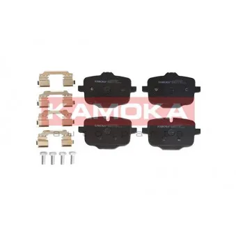 Jeu de 4 plaquettes de frein arrière KAMOKA JQ101240