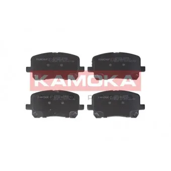 Jeu de 4 plaquettes de frein avant KAMOKA JQ101256