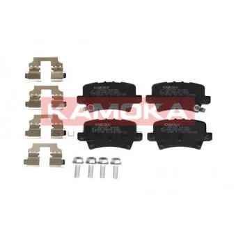 Jeu de 4 plaquettes de frein arrière KAMOKA JQ101261