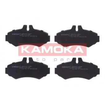 Jeu de 4 plaquettes de frein arrière KAMOKA JQ1012612