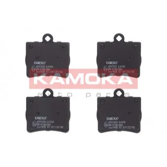 Jeu de 4 plaquettes de frein arrière KAMOKA JQ1012620