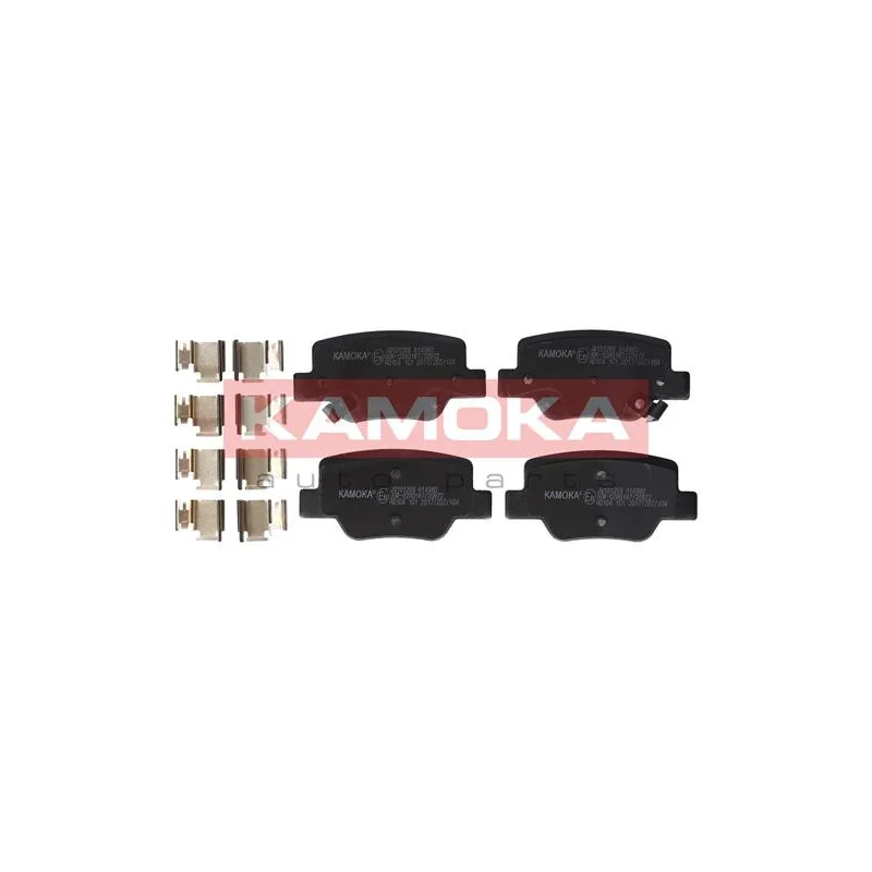 Jeu de 4 plaquettes de frein arrière KAMOKA JQ101269