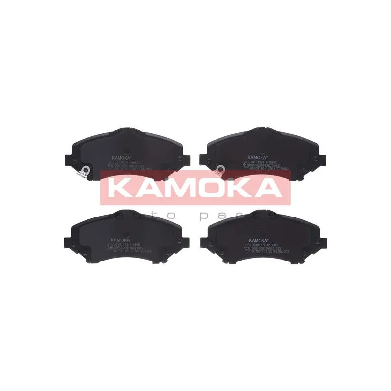 Jeu de 4 plaquettes de frein avant KAMOKA JQ101274