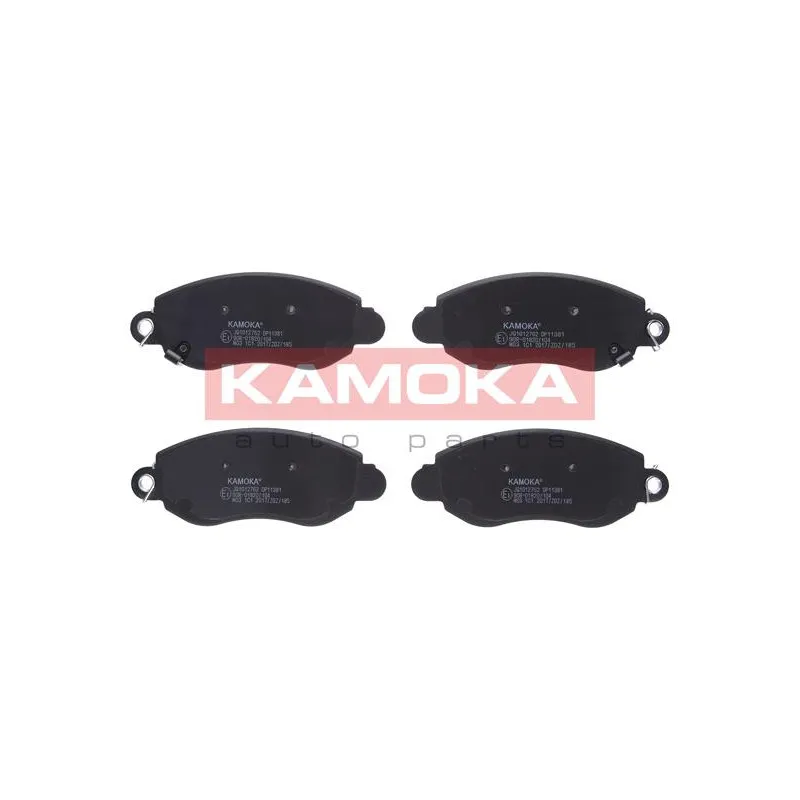 Jeu de 4 plaquettes de frein avant KAMOKA JQ1012762