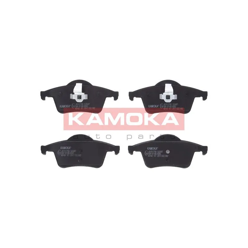 Jeu de 4 plaquettes de frein arrière KAMOKA JQ1012766