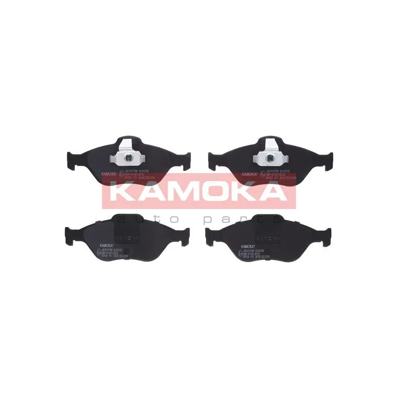 Jeu de 4 plaquettes de frein avant KAMOKA JQ1012788