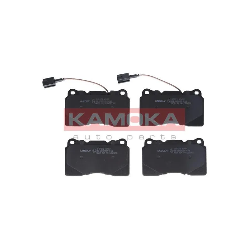 Jeu de 4 plaquettes de frein avant KAMOKA JQ101279