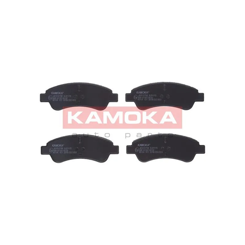 Jeu de 4 plaquettes de frein avant KAMOKA JQ1012798
