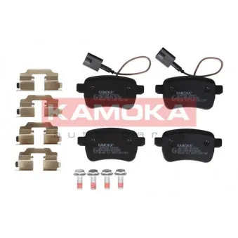 Jeu de 4 plaquettes de frein arrière KAMOKA JQ101282