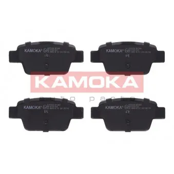 Jeu de 4 plaquettes de frein arrière KAMOKA JQ1012938