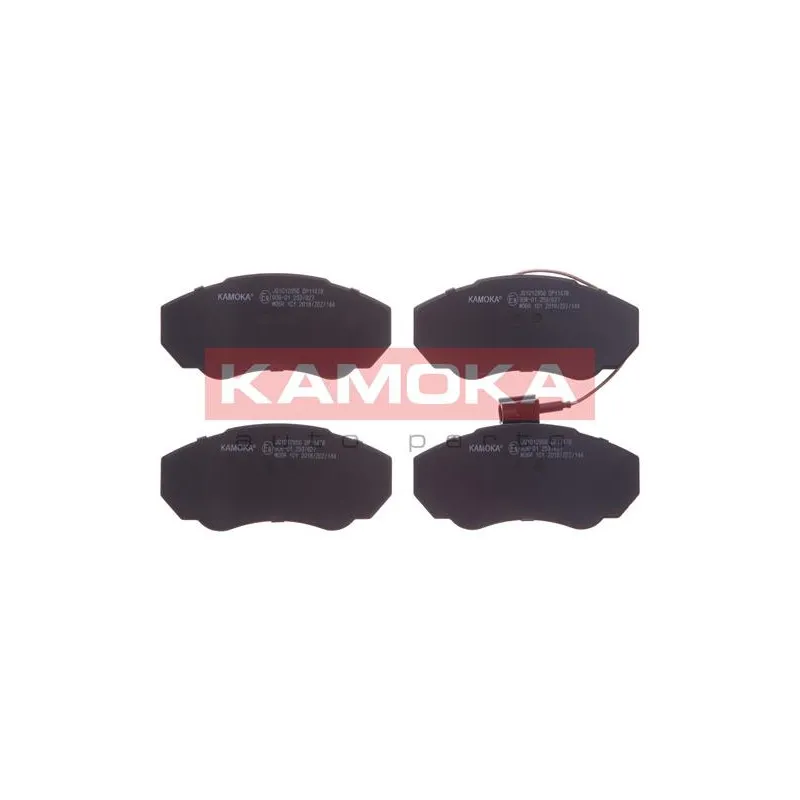 Jeu de 4 plaquettes de frein avant KAMOKA JQ1012956