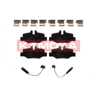 Jeu de 4 plaquettes de frein arrière KAMOKA JQ1012988