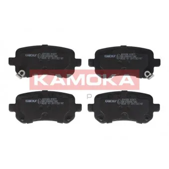 Jeu de 4 plaquettes de frein arrière KAMOKA JQ101304