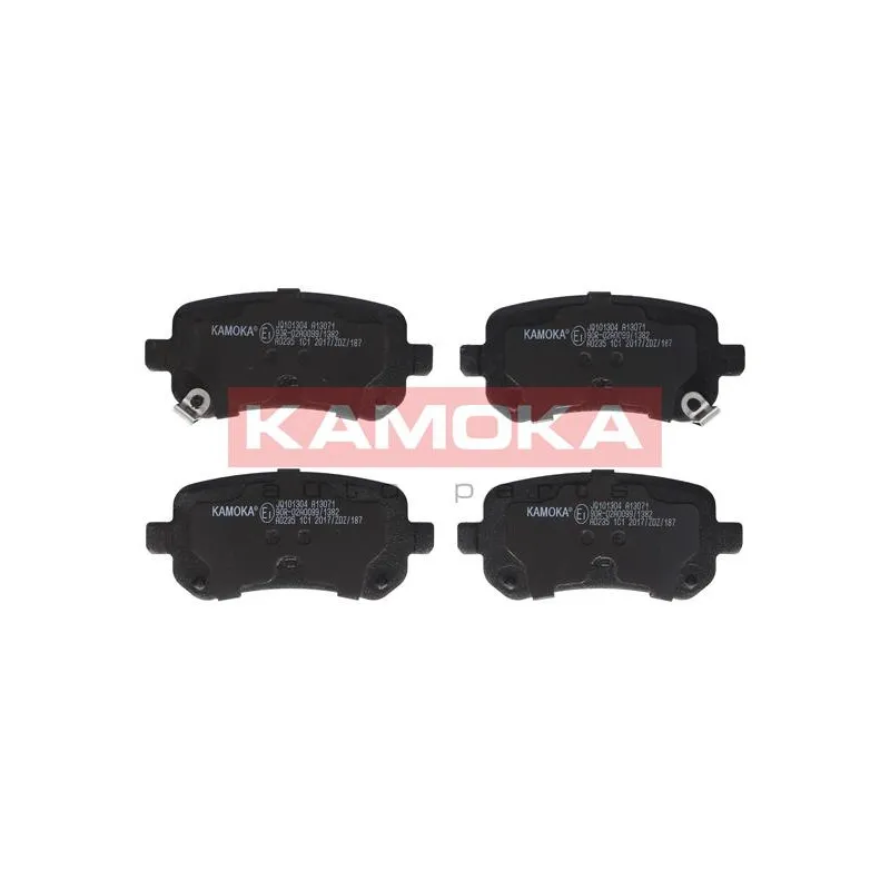 Jeu de 4 plaquettes de frein arrière KAMOKA JQ101304