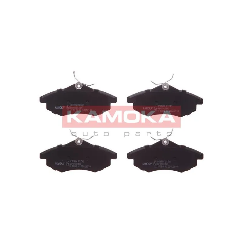 Jeu de 4 plaquettes de frein avant KAMOKA JQ1013084
