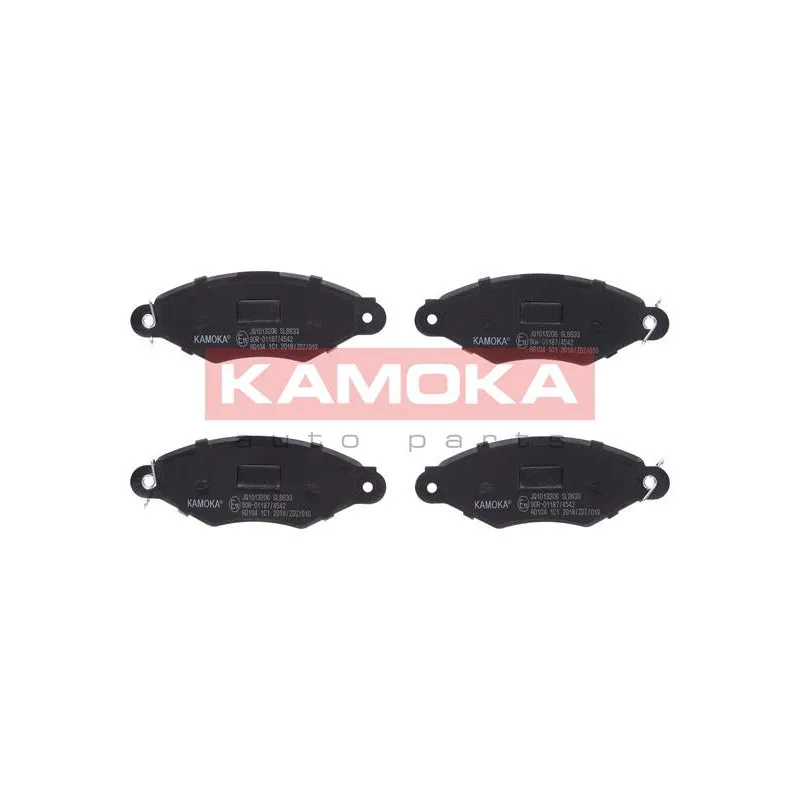 Jeu de 4 plaquettes de frein avant KAMOKA JQ1013206