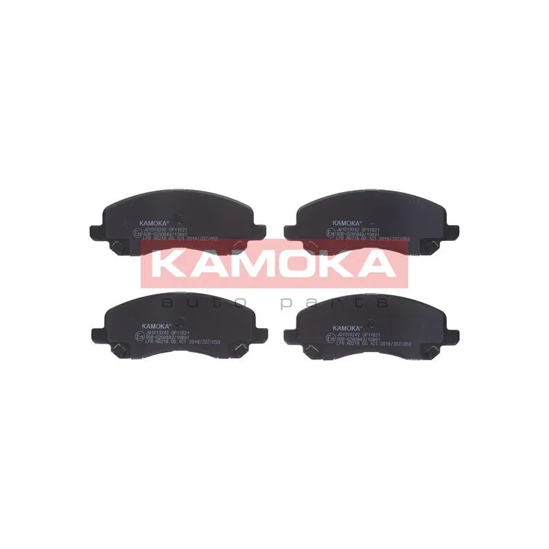 Jeu de 4 plaquettes de frein avant KAMOKA JQ1013242