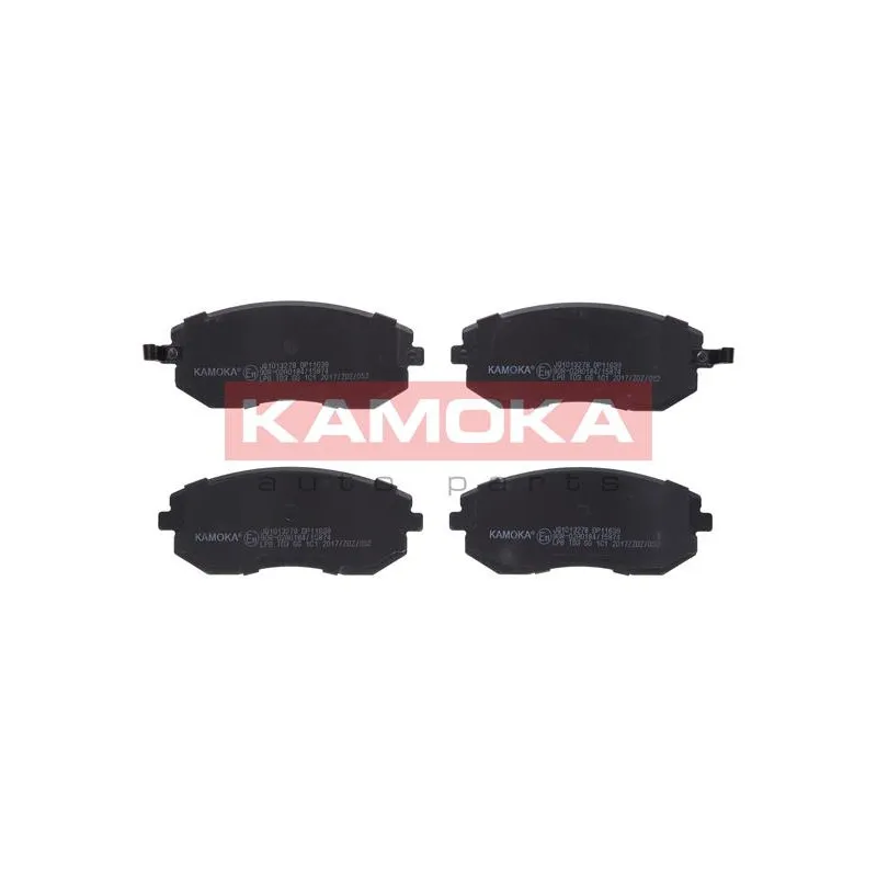 Jeu de 4 plaquettes de frein avant KAMOKA JQ1013278