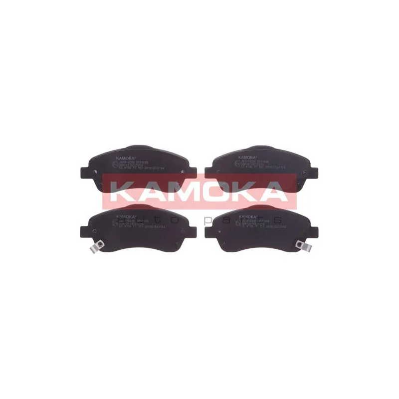 Jeu de 4 plaquettes de frein avant KAMOKA JQ1013296