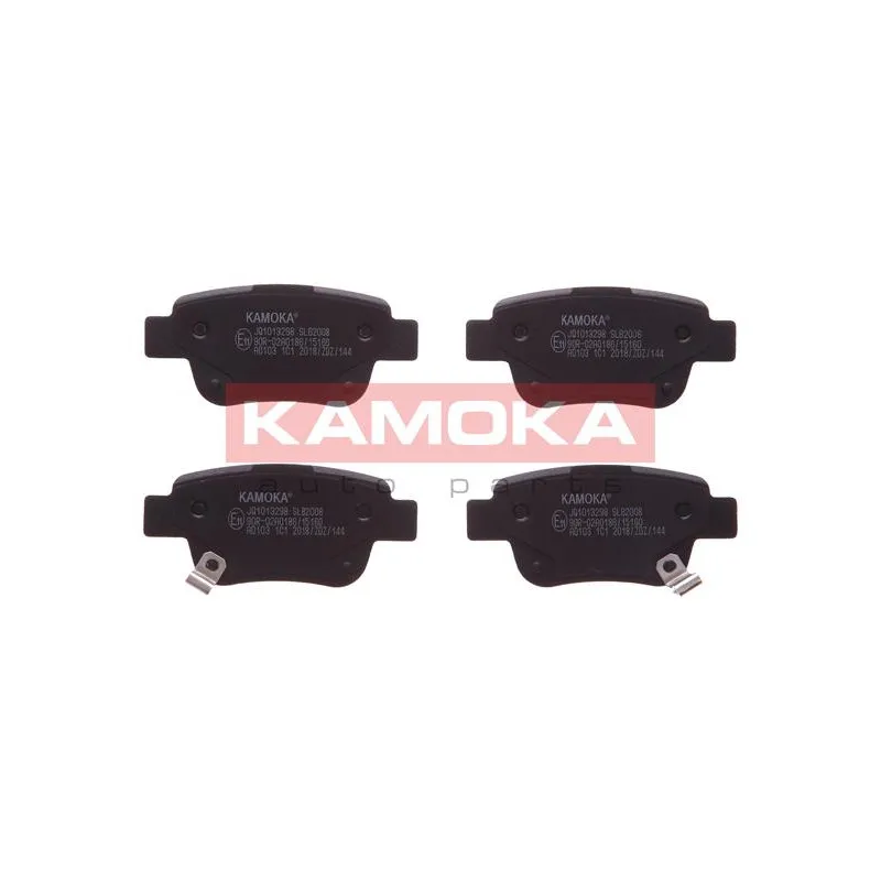 Jeu de 4 plaquettes de frein arrière KAMOKA JQ1013298