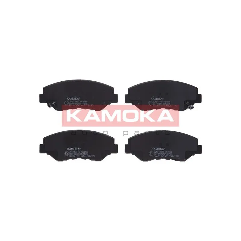 Jeu de 4 plaquettes de frein avant KAMOKA JQ1013316