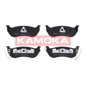 Jeu de 4 plaquettes de frein arrière KAMOKA JQ1013320