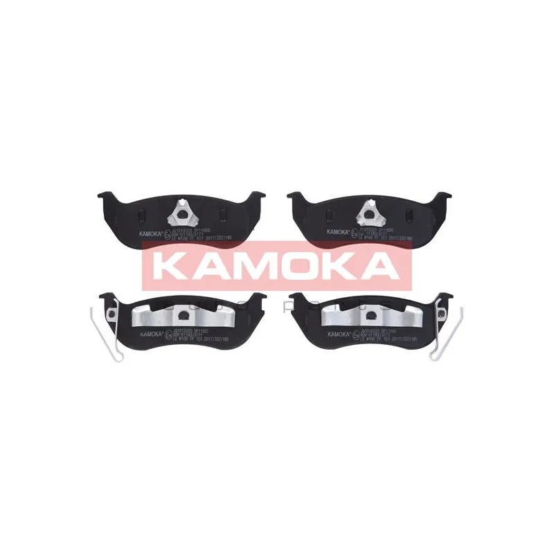 Jeu de 4 plaquettes de frein arrière KAMOKA JQ1013320