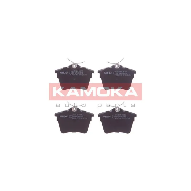 Jeu de 4 plaquettes de frein arrière KAMOKA JQ1013454