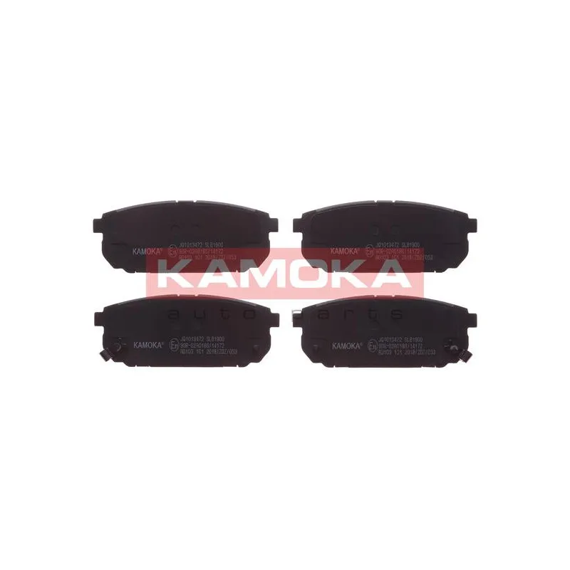 Jeu de 4 plaquettes de frein arrière KAMOKA JQ1013472