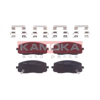 Jeu de 4 plaquettes de frein avant KAMOKA JQ1013566