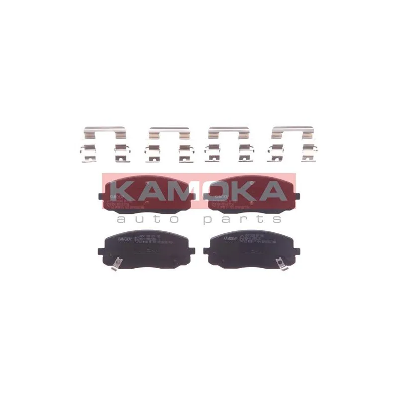 Jeu de 4 plaquettes de frein avant KAMOKA JQ1013566