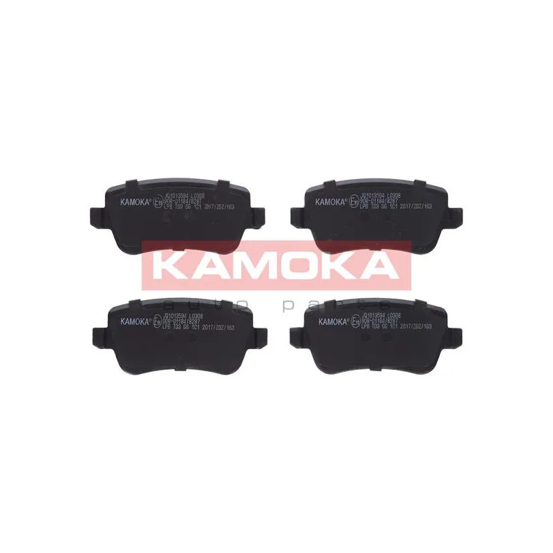 Jeu de 4 plaquettes de frein arrière KAMOKA JQ1013594