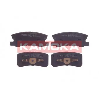 Jeu de 4 plaquettes de frein arrière KAMOKA JQ1013678