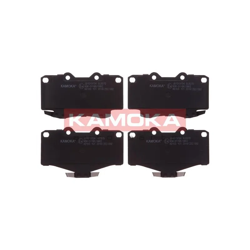 Jeu de 4 plaquettes de frein avant KAMOKA JQ1013704