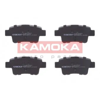 Jeu de 4 plaquettes de frein arrière KAMOKA JQ1013716