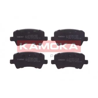 Jeu de 4 plaquettes de frein arrière KAMOKA JQ1013836