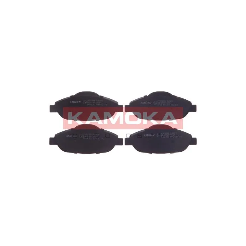 Jeu de 4 plaquettes de frein avant KAMOKA JQ1018006